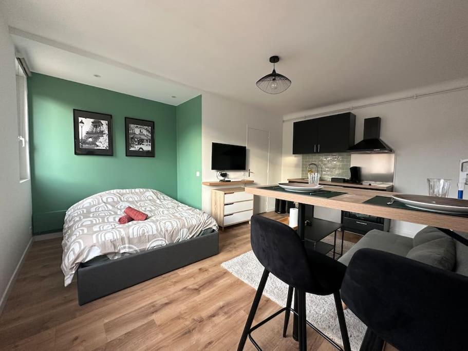 Appartement Proche Paris Et Metro - Parking Prive ميزو الفورْ المظهر الخارجي الصورة